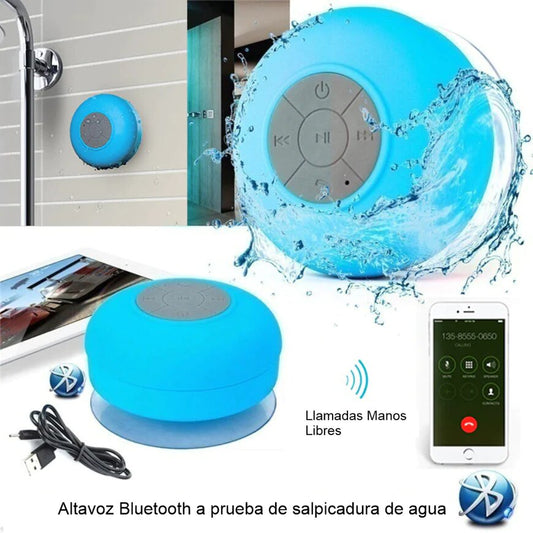 PARLANTE BLUETOOTH PORTATIL PARA DUCHA