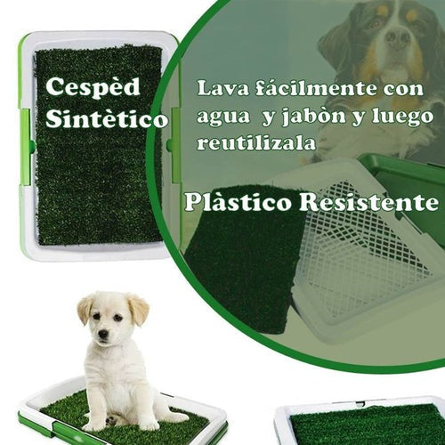 BANO ECOLÓGICO Y PORTÁTIL PARA PERROS