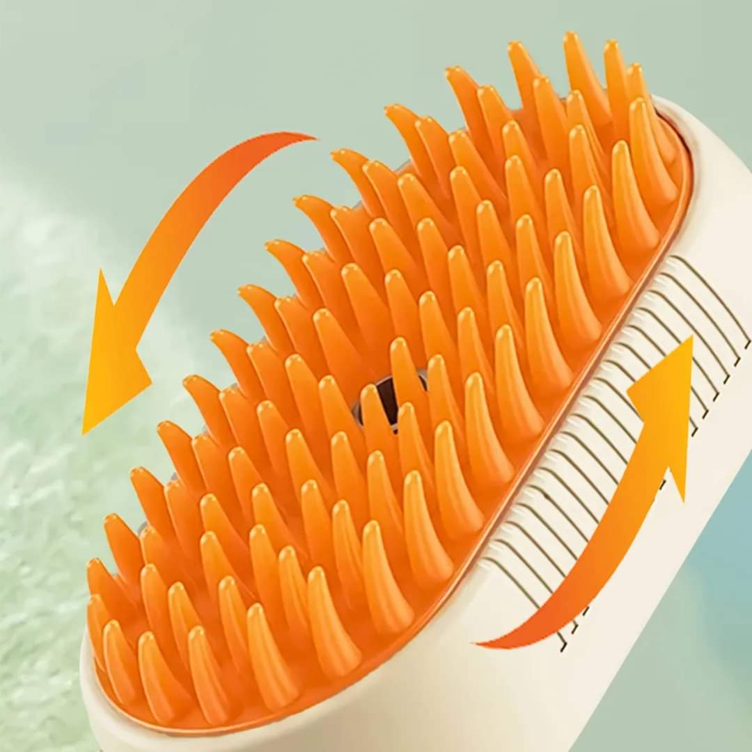 Cepillo a vapor para mascotas