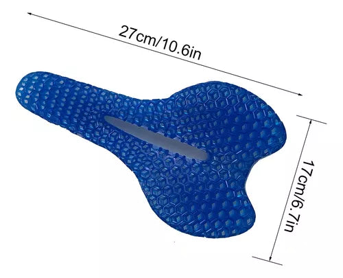 Acolchado de Gel + Cobertor Cubre Asiento para Bicicleta