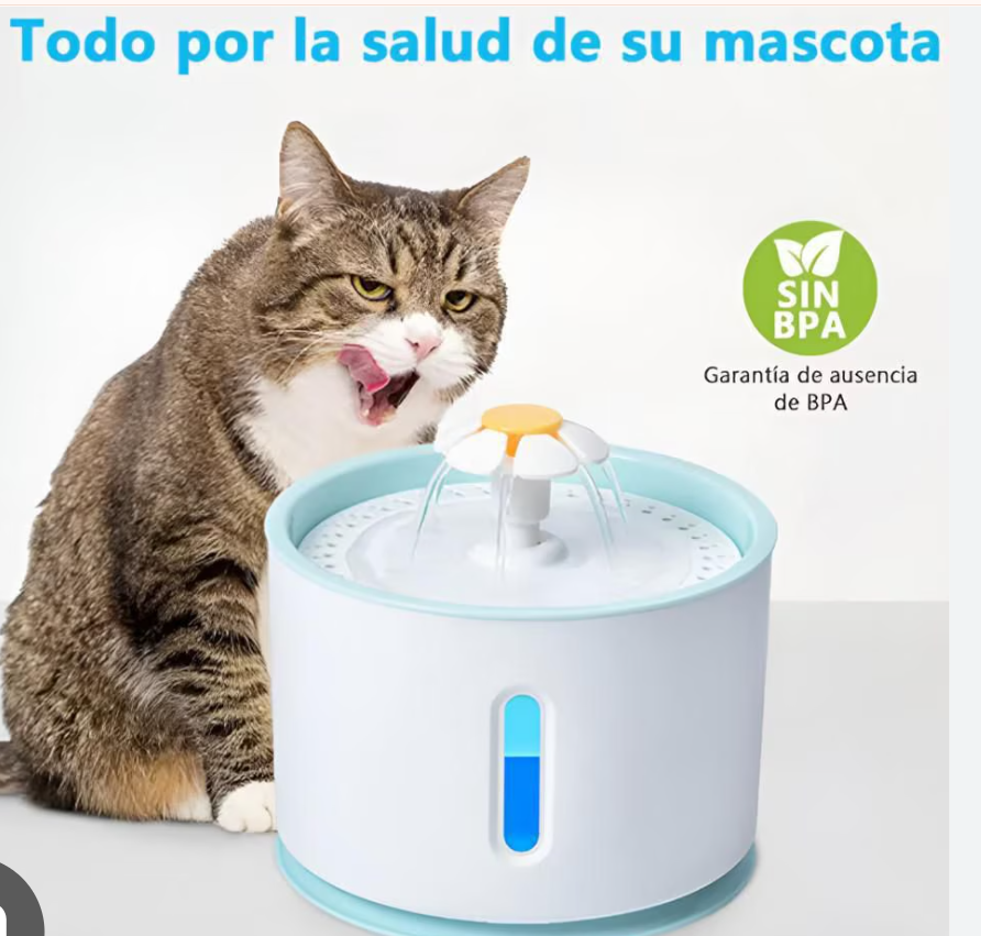 Bebedero Automático para Perros Y Gato