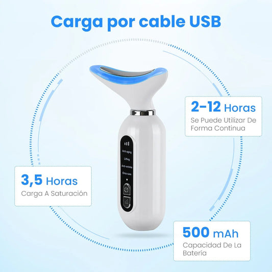 Masajeador Lifting De Papada Tecnología