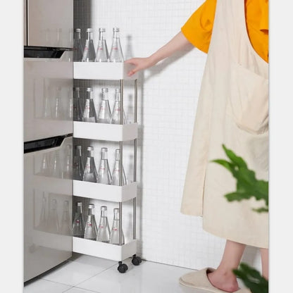 Estante Organizador 4 Niveles Con Rueda