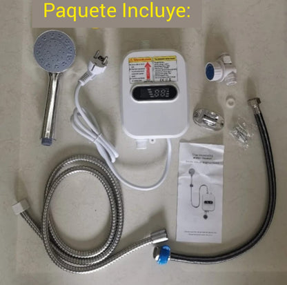 Calentador de Agua Instantáneo con Ajuste de Ducha