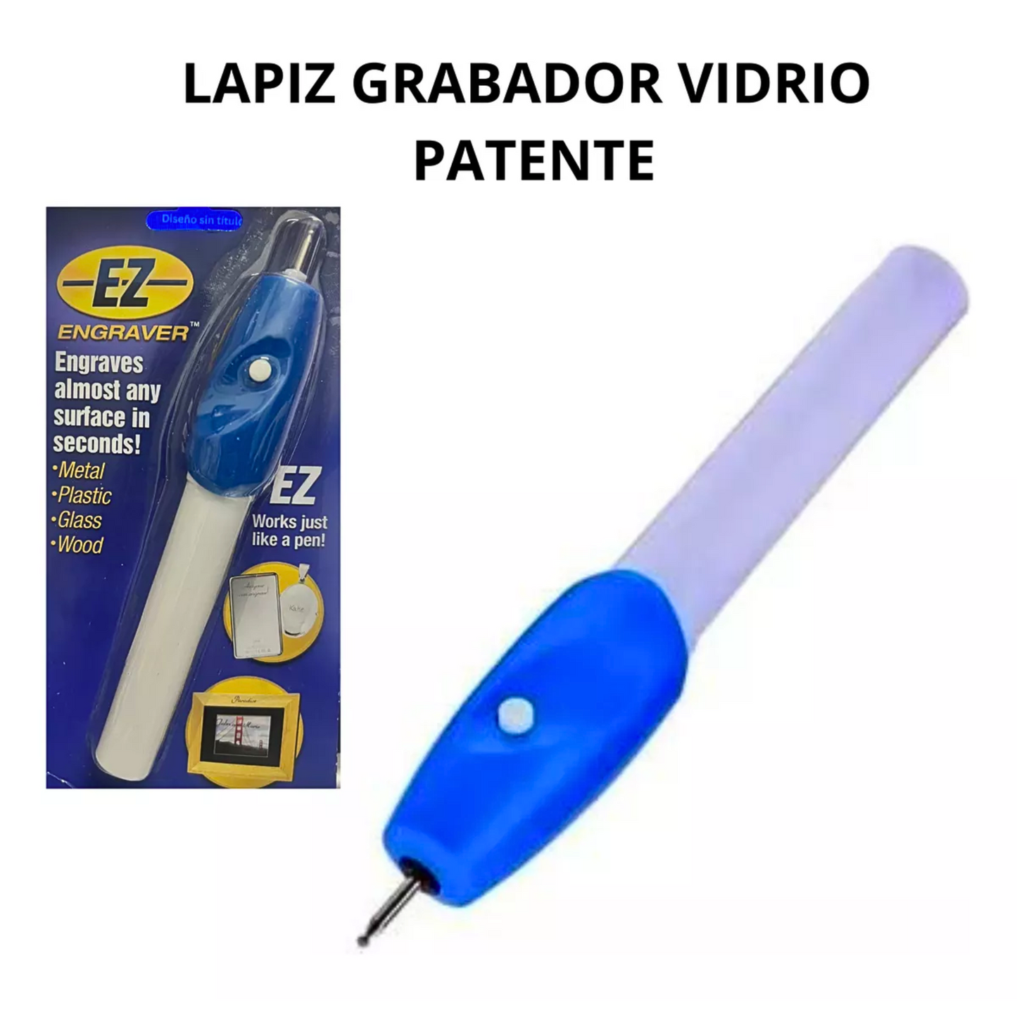 Lápiz de Grabado vidrio patente