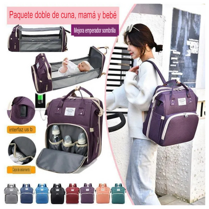 Bolso de paseo multiusos 2 en 1