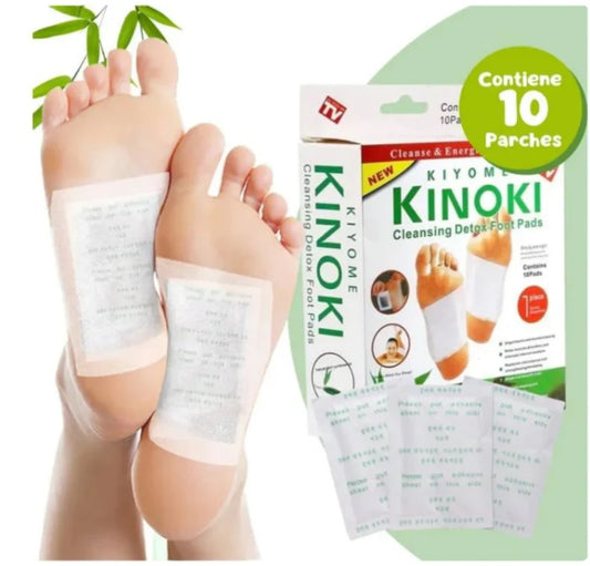 Parches kinokis para pie