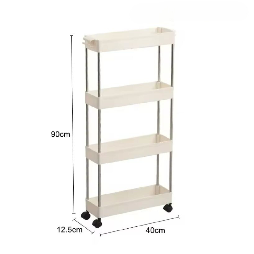 Estante Organizador 4 Niveles Con Rueda