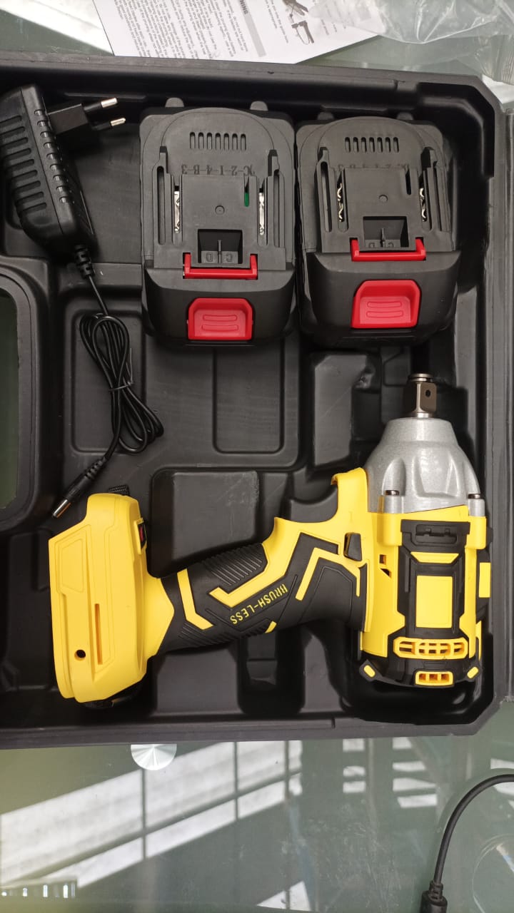 LLAVE DE IMPACTO inalámbrico 2 baterías