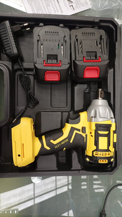 LLAVE DE IMPACTO inalámbrico 2 baterías