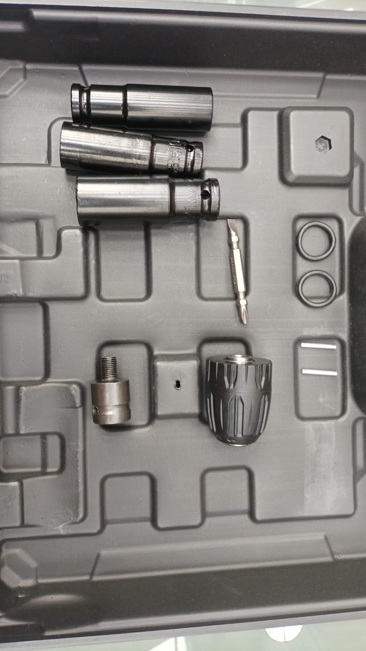 LLAVE DE IMPACTO inalámbrico 2 baterías