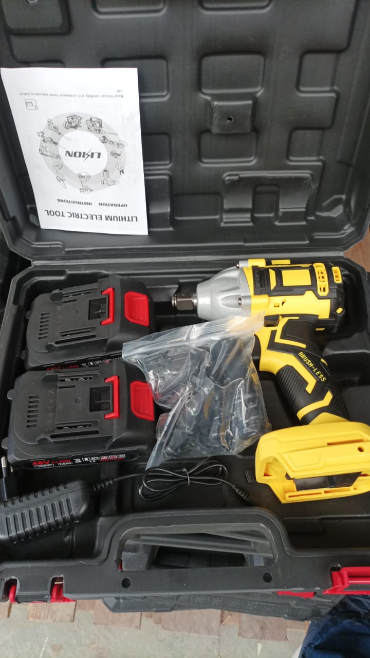 LLAVE DE IMPACTO inalámbrico 2 baterías