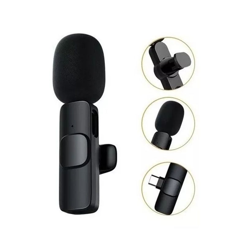 Microfono Inalambrico Con Adaptador