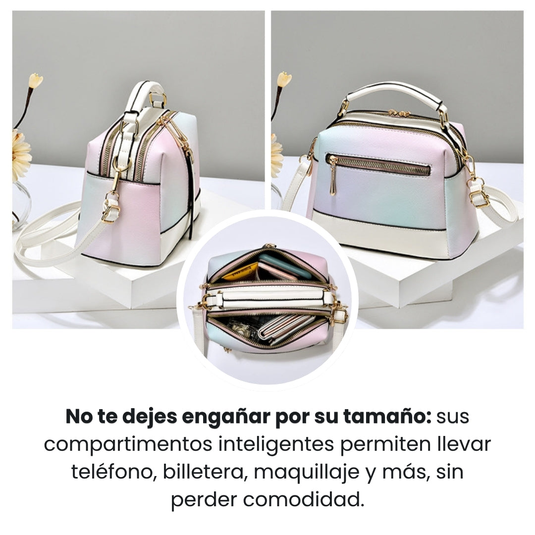 CARTERA MULTICOLOR MODERNA