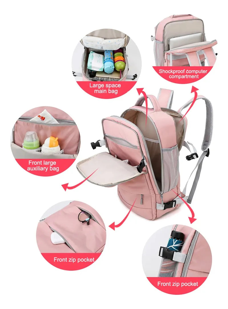 Mochila Unisex Multiusos