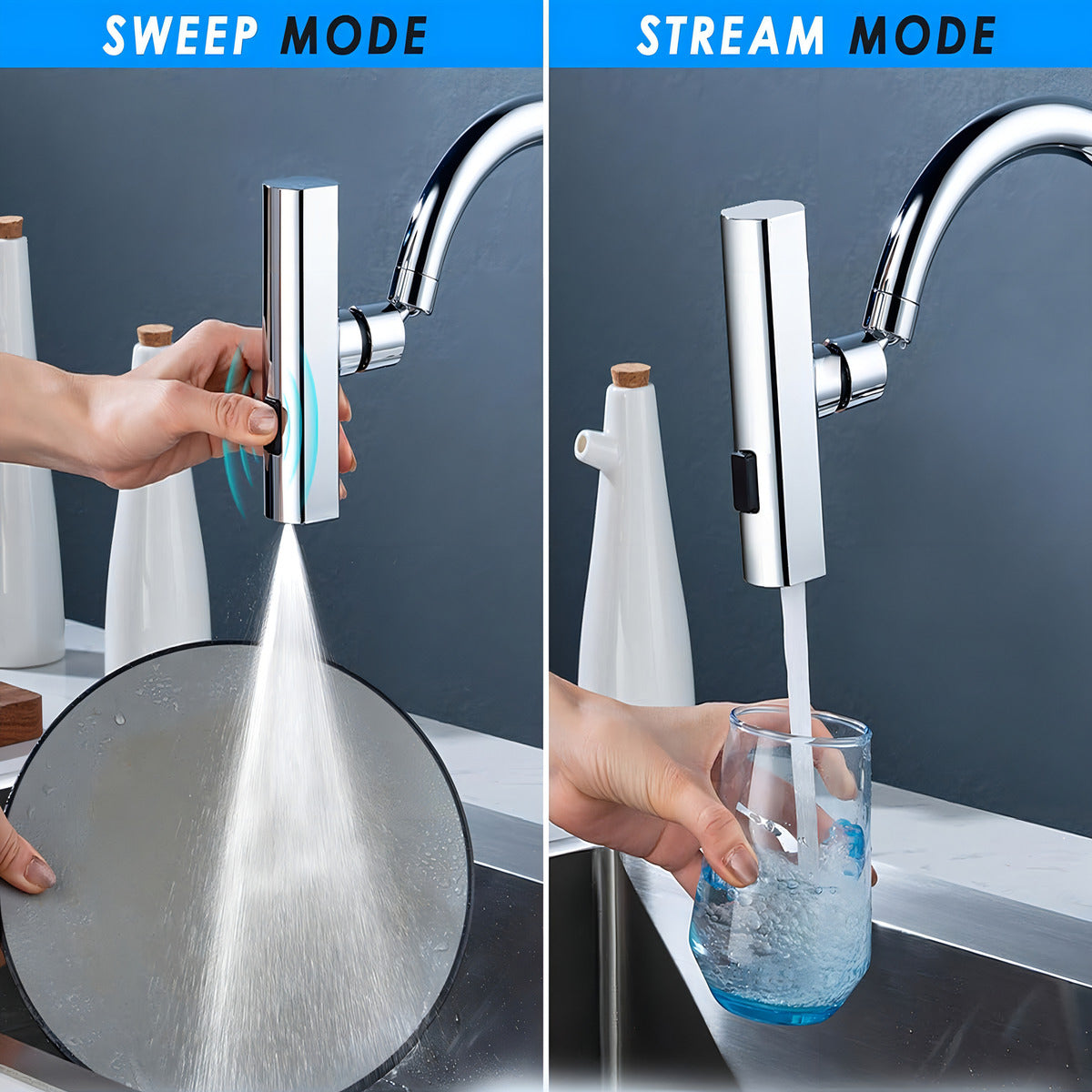 Llave Giratoria 4 Modos