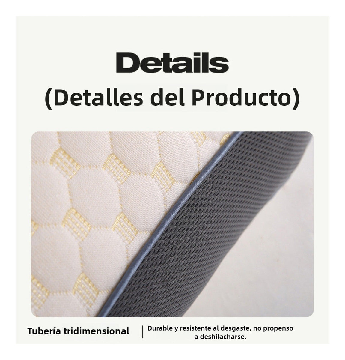 Almohada Viscoelástica Con Memoria 3d