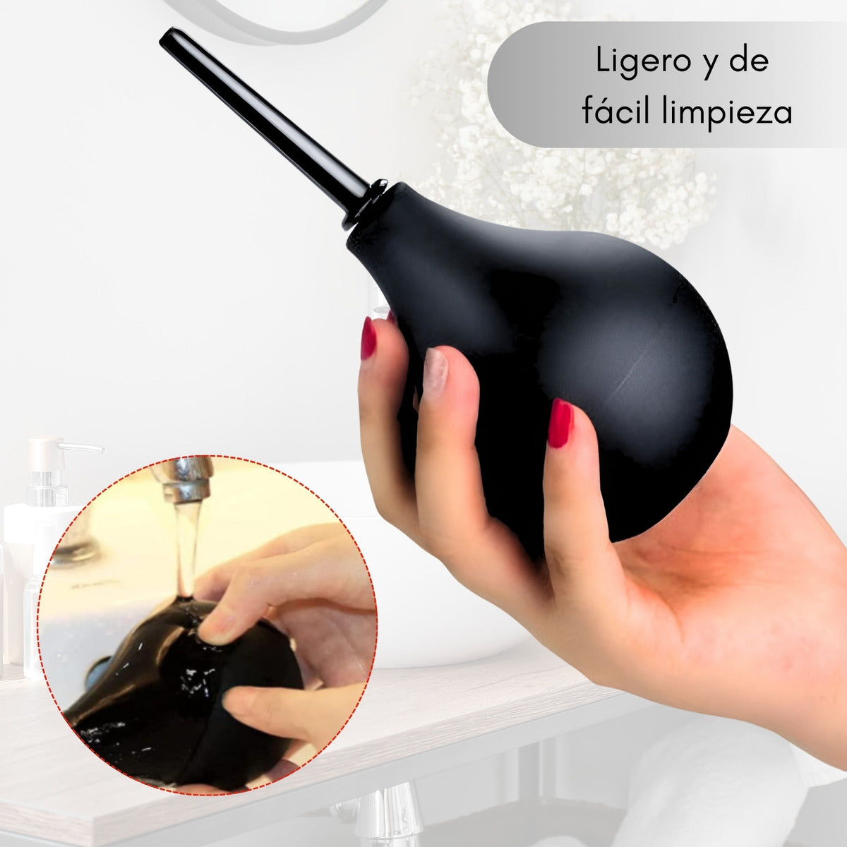 Enema Pera Limpiadora Ducha Vaginal/Anal