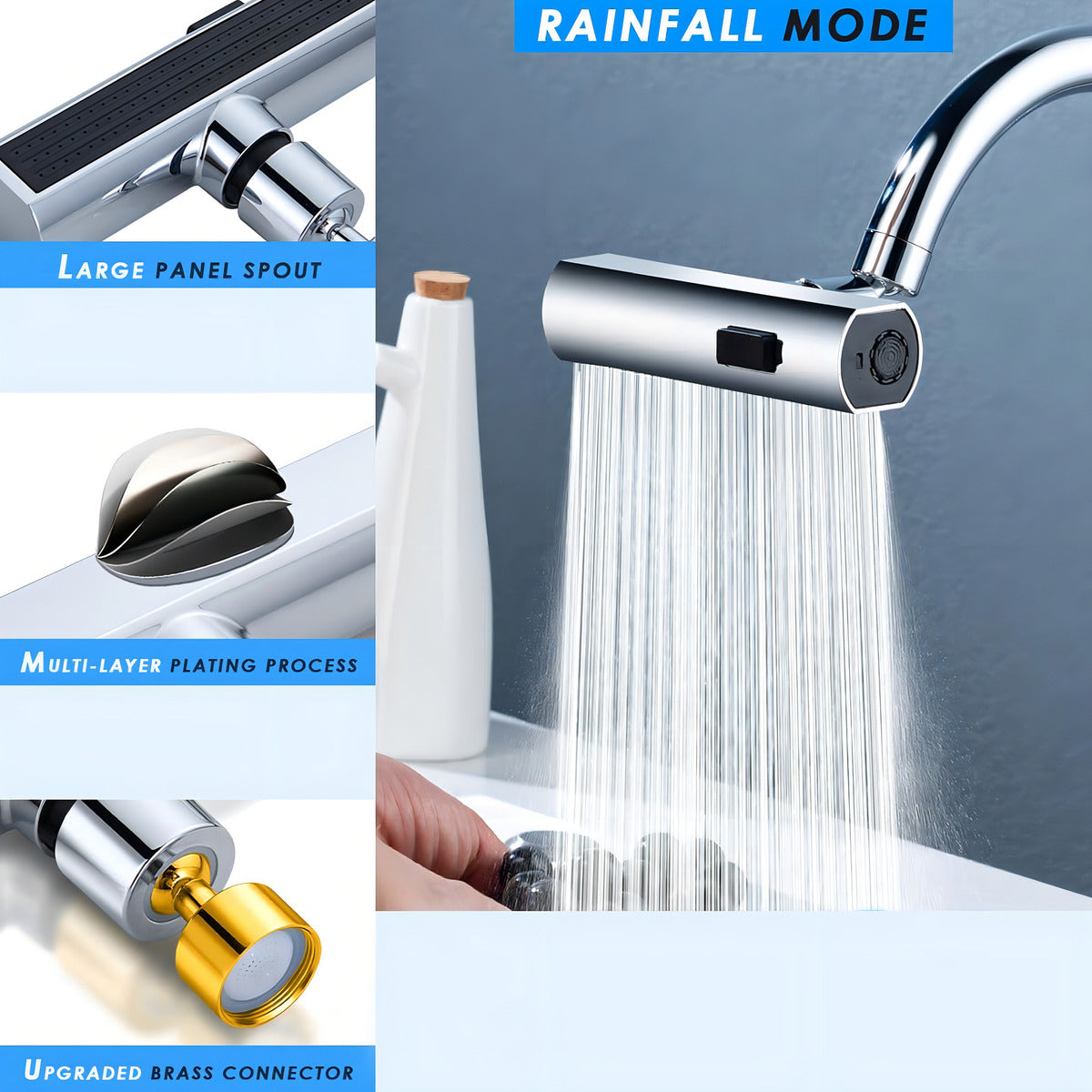 Llave Giratoria 4 Modos