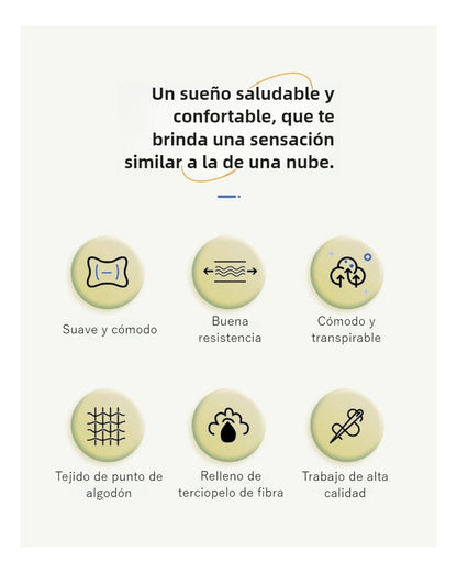 Almohada Viscoelástica Con Memoria 3d