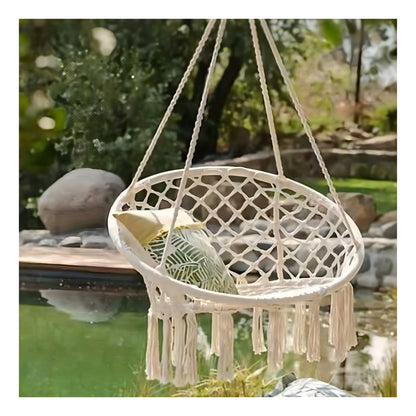 Silla Hamaca de Macramé