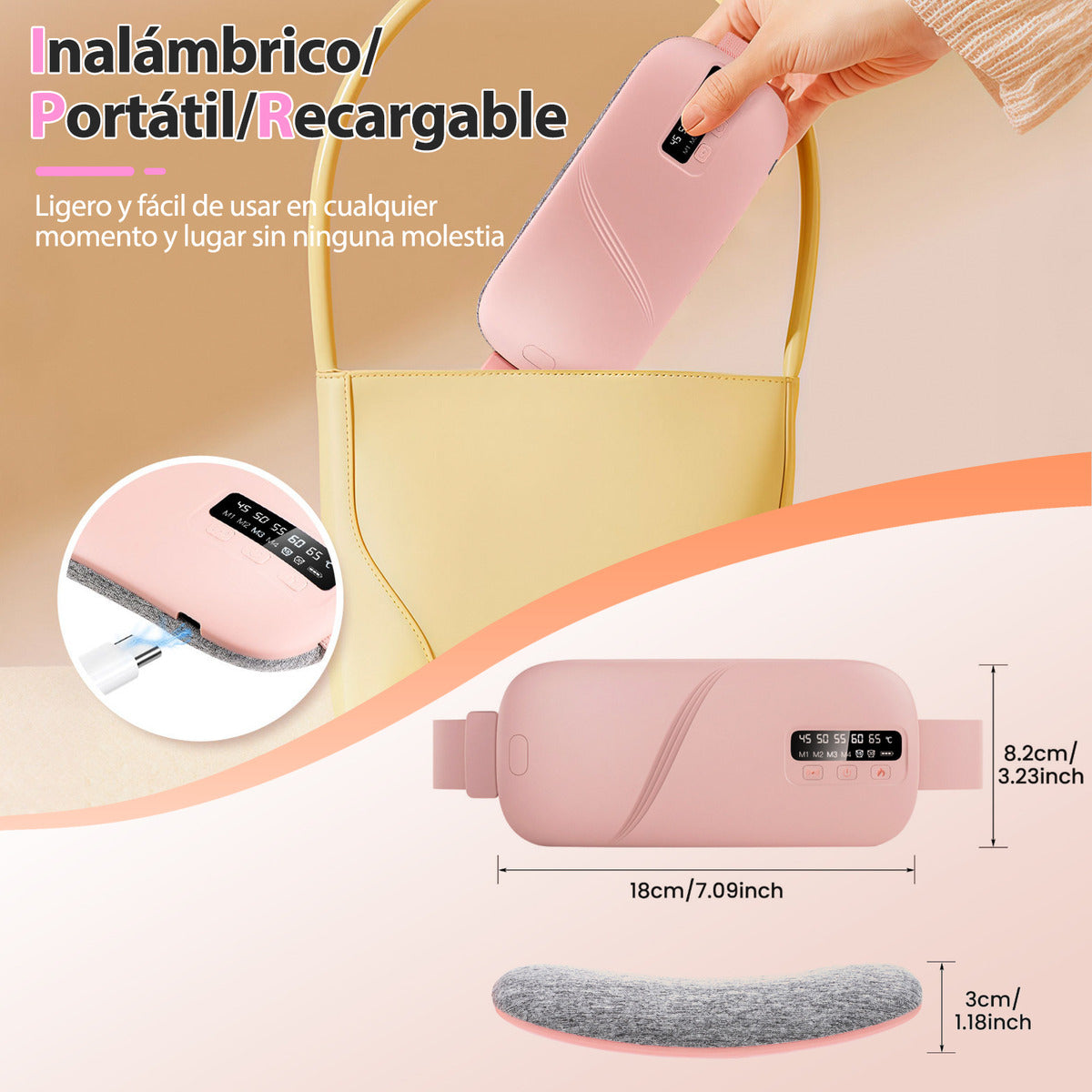 Cinturón Eléctrico Para Cólicos