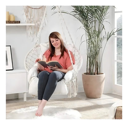 Silla Hamaca de Macramé