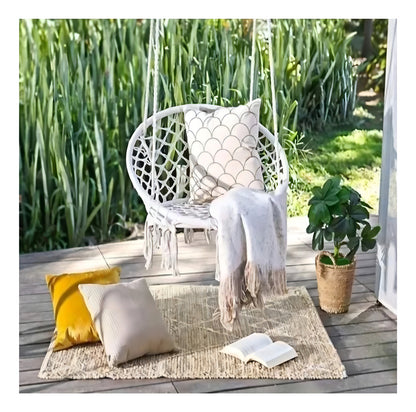 Silla Hamaca de Macramé